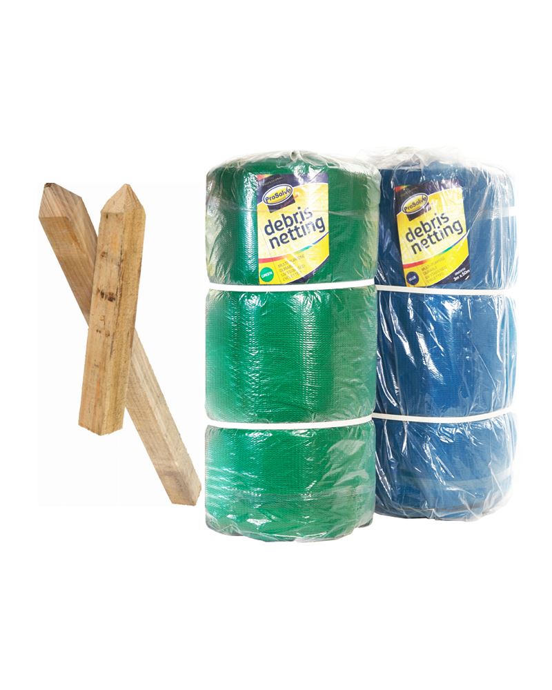 NEW PRODUCTS: Debris Netting & Wooden Marking Out Stakes
